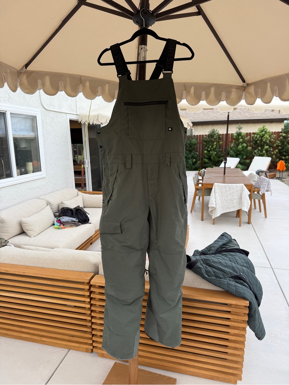 686 Hot Lap Insulated Bib Goblin Green